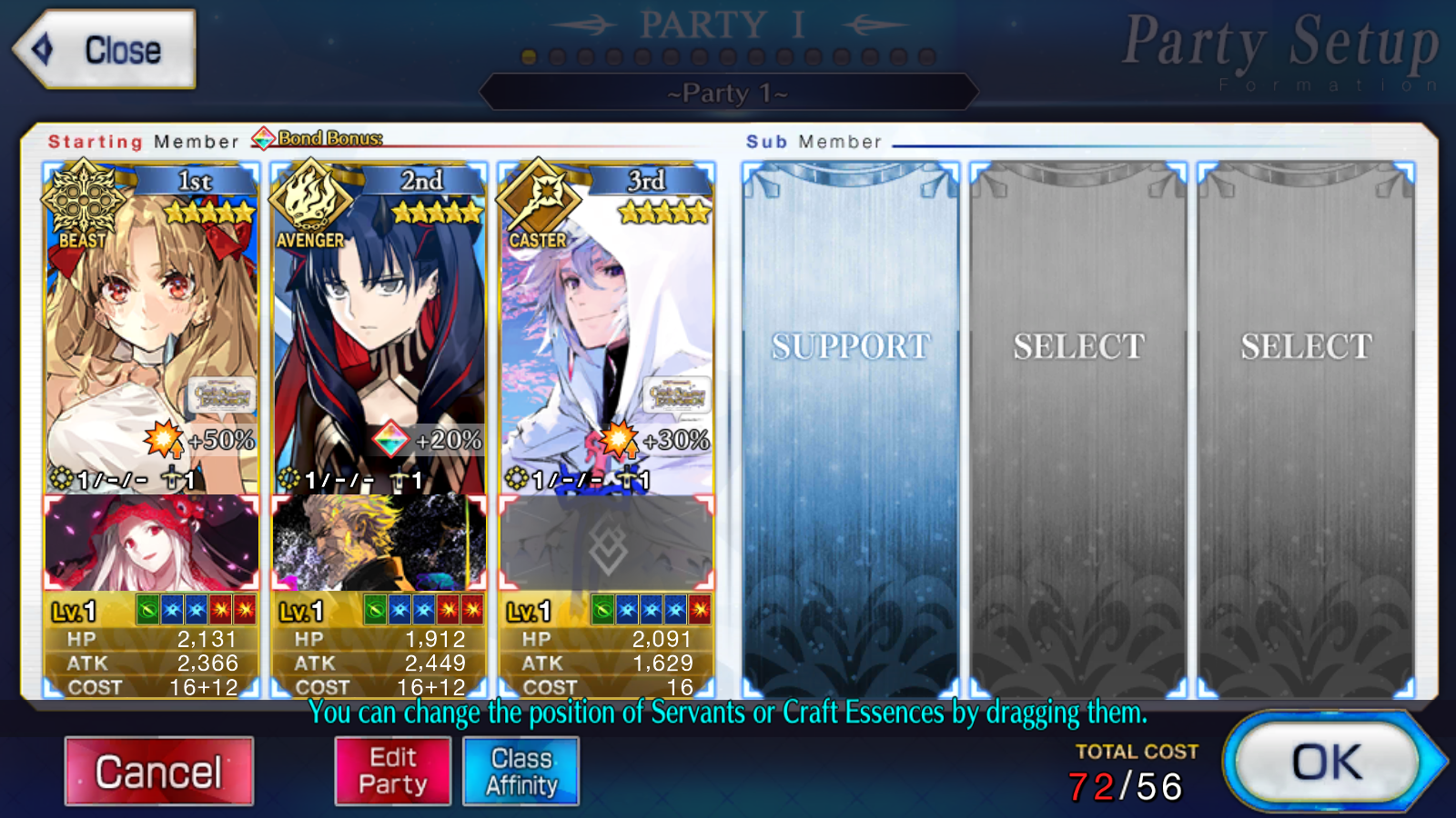 [NA] FGO Space Ereshkigal Space Ishtar Merlin Black Grail Fate Grand Order starter account-Mobile Games Starter