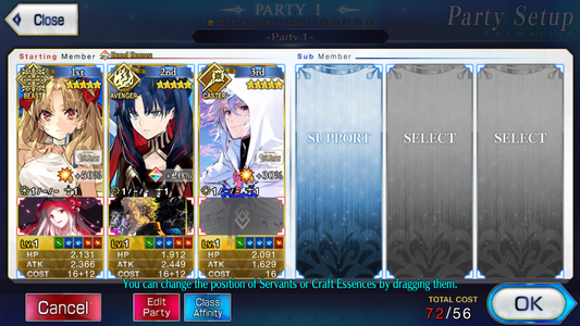 [NA] FGO Space Ereshkigal Space Ishtar Merlin Black Grail Fate Grand Order starter account-Mobile Games Starter