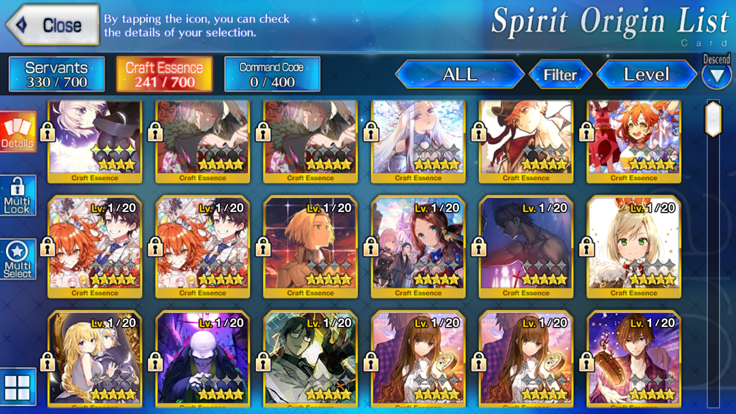 [NA] FGO Space Ishtar + double Skadi (caster+ruler summer) Fate Grand Order starter account-Mobile Games Starter