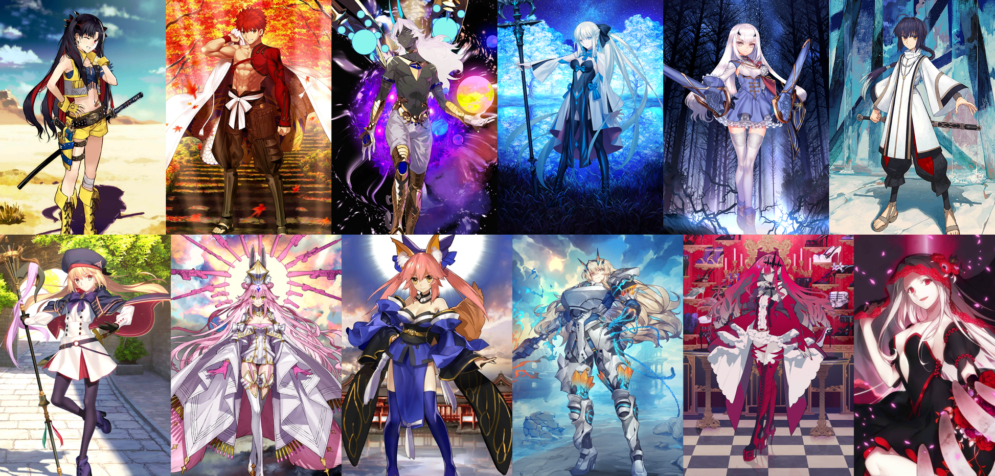 [NA] FGO Space Ishtar Muramasa Arjuna Morgan Lancelot Takeru Koyanskaya Altria Caster +3BG Fate Grand Order starter account-Mobile Games Starter