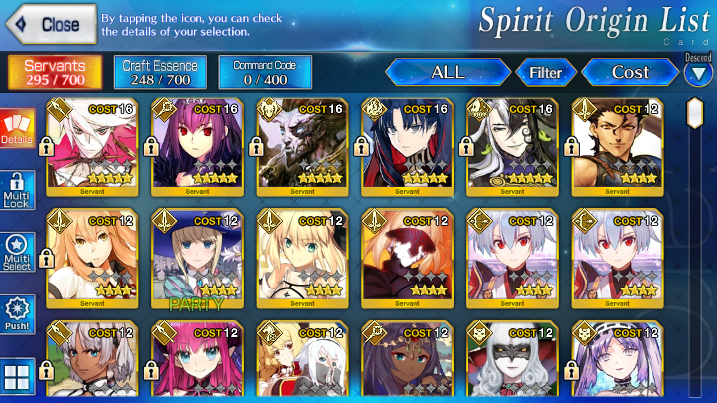 [NA] FGO Space Ishtar + Skadi + Ashiya Doman Fate Grand Order starter account-Mobile Games Starter