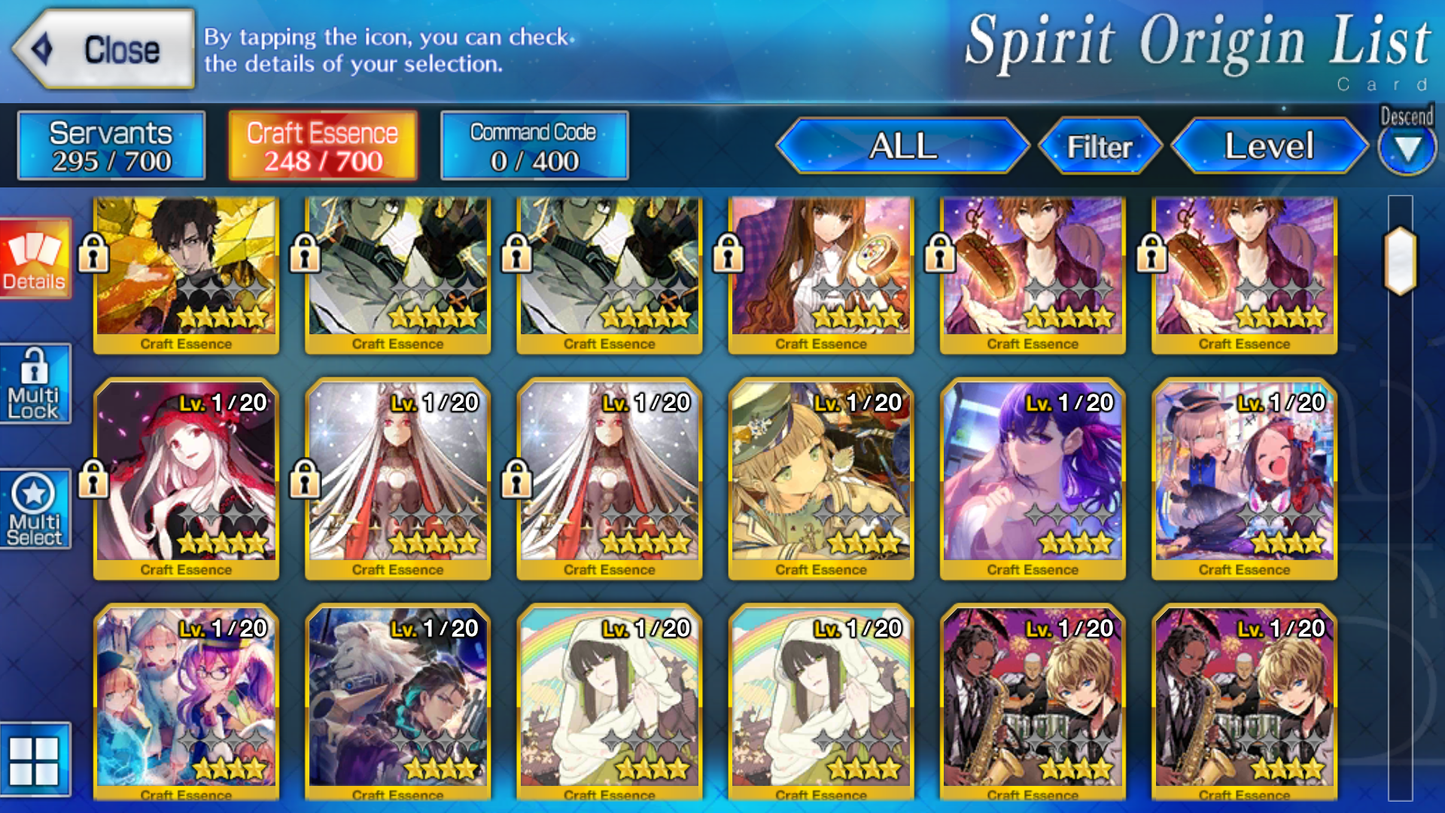 [NA] FGO Space Ishtar + Skadi + Ashiya Doman Fate Grand Order starter account-Mobile Games Starter