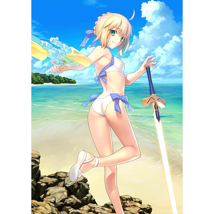 [NA] FGO Summer Altria (Archer) + 1900-2000SQ Fate Grand Order starter account (see options)-Mobile Games Starter
