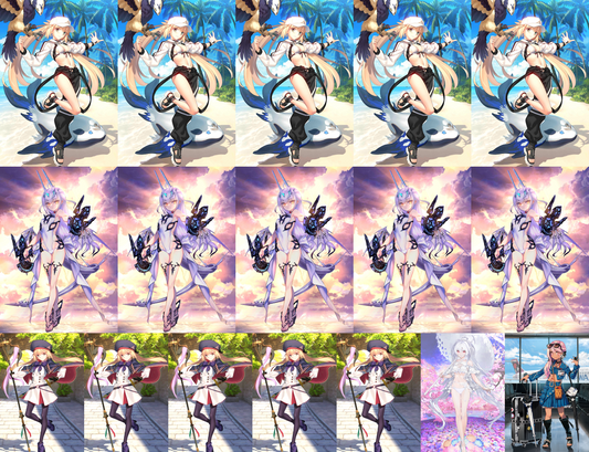 [NA] FGO Triple NP5 Altria Caster Berserker + NP5 Melusine ruler + NP5 Altria Caster + 1000SQ + Lady Avalon Chloe Fate Grand Order endgame account-Mobile Games Starter