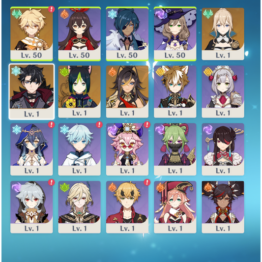 [NA] Genshin Impact C1 Wriothesley + BIS weapon AR47 AMERICA Starter Account-Mobile Games Starter