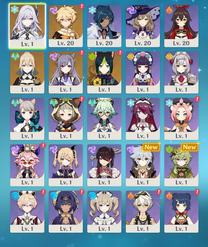 [NA] Genshin Impact C5 Skirk AR52 AMERICA Starter Farmed Account-Mobile Games Starter