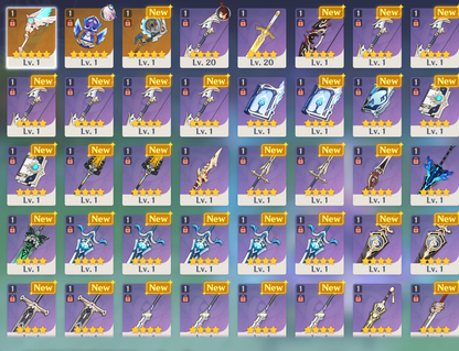 [NA] Genshin Impact C6 Citlali + BiS Signature Weapon AR56 AMERICA Starter Farmed Account-Mobile Games Starter