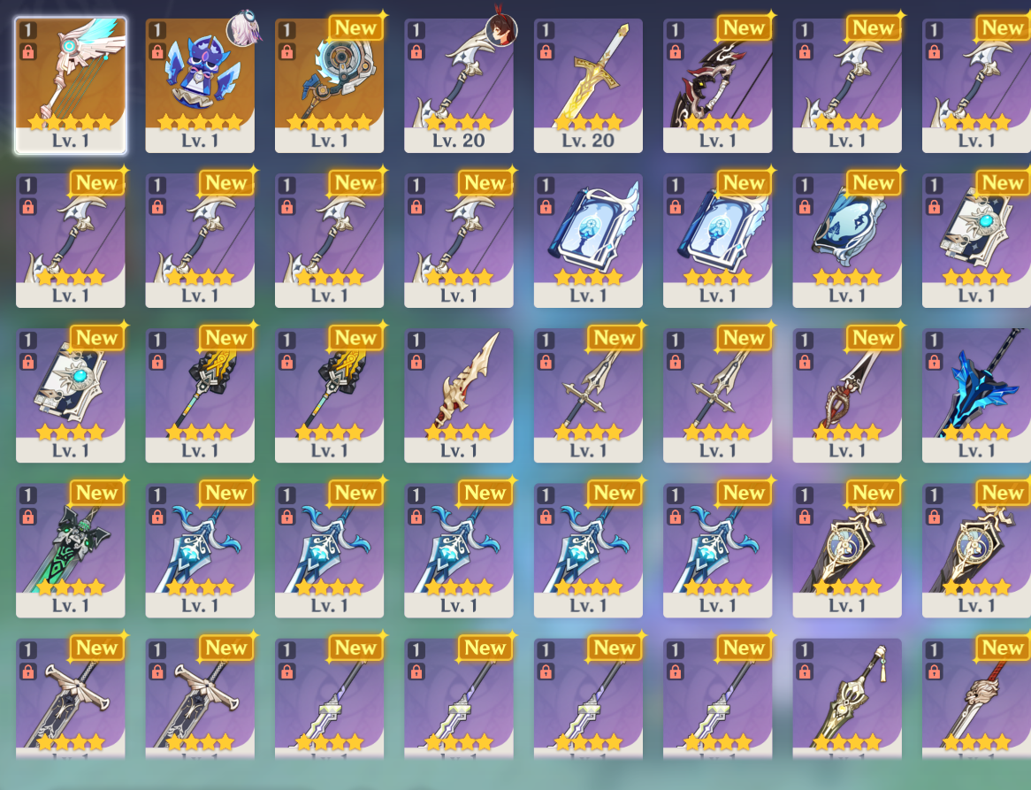 [NA] Genshin Impact C6 Citlali + BiS Signature Weapon AR56 AMERICA Starter Farmed Account-Mobile Games Starter