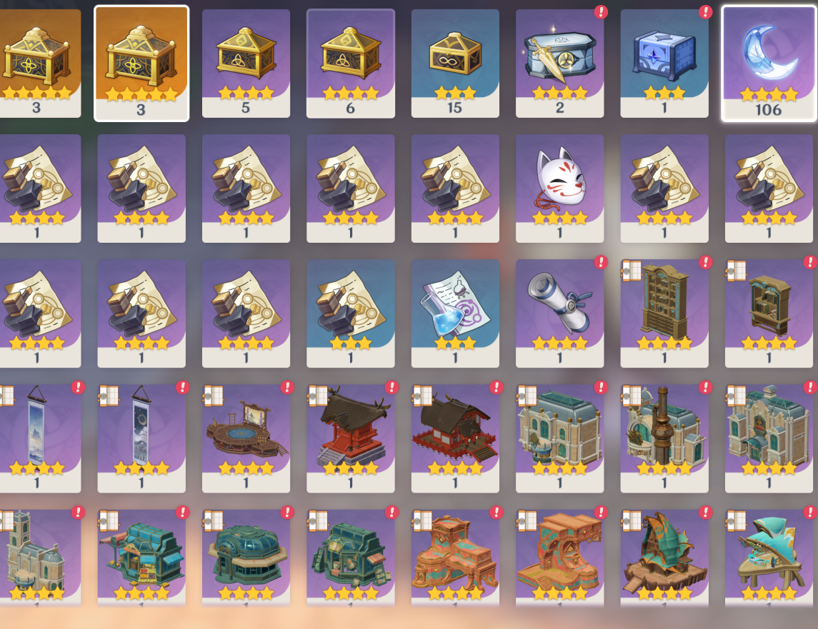 [NA] Genshin Impact C6 Columbina + BiS Signature Weapon AR56 AMERICA Starter Farmed Account-Mobile Games Starter