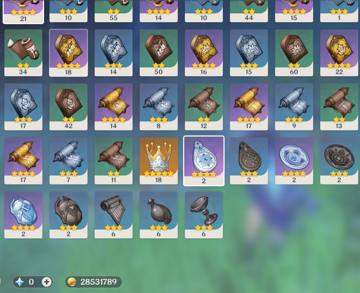 [NA] Genshin Impact C6 Furina + R1 BiS Signature Weapon + Skirk AR52 AMERICA Starter Farmed Account-Mobile Games Starter