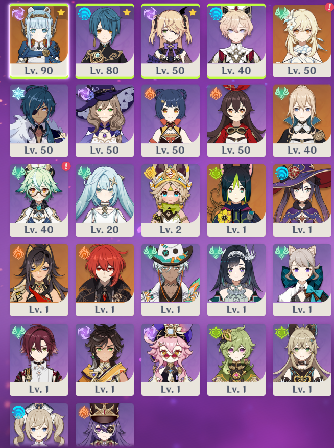 [NA] Genshin Impact C6 Ineffa + BiS Signature Weapon LV90 AR56 AMERICA Starter Farmed Account-Mobile Games Starter