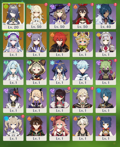 [NA] Genshin Impact C6 Lauma + BiS Signature Weapon + 32 Intertwined Fate AR56 AMERICA Starter Farmed Account-Mobile Games Starter