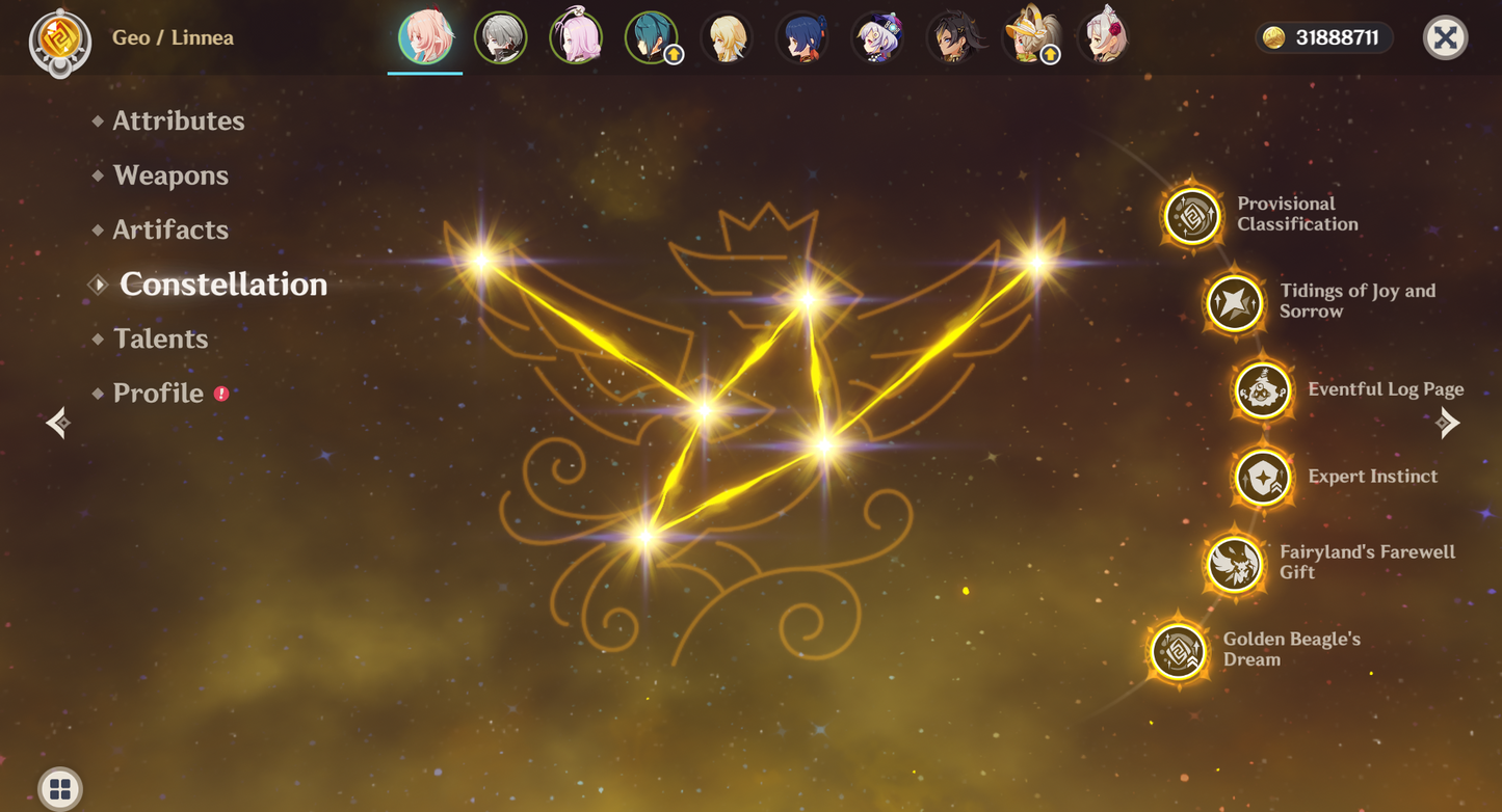 [NA] Genshin Impact C6 Linnea AR55 AMERICA Starter Farmed Account-Mobile Games Starter