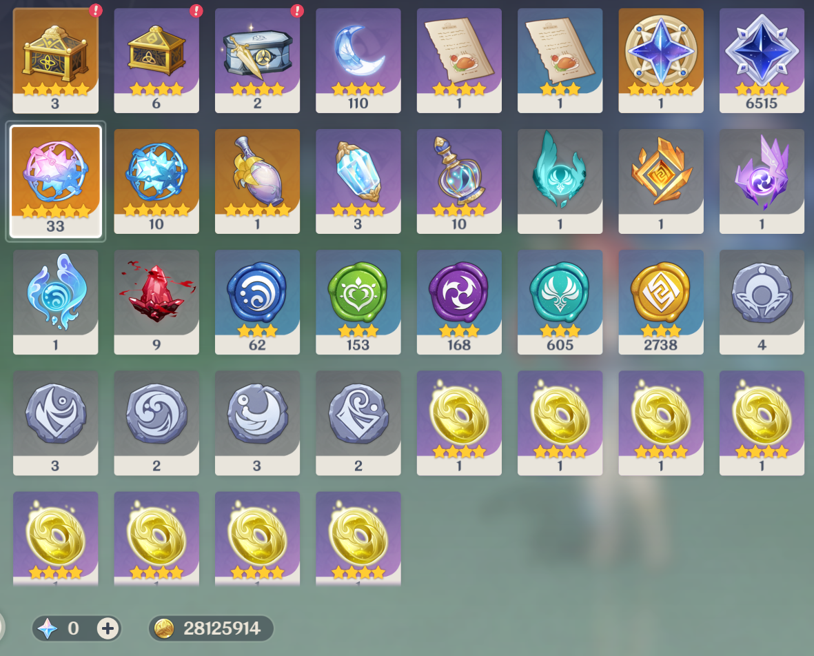 [NA] Genshin Impact C6 Nilou + R1 BIS Signature Weapon + Furina AR53 AMERICA Starter Account-Mobile Games Starter