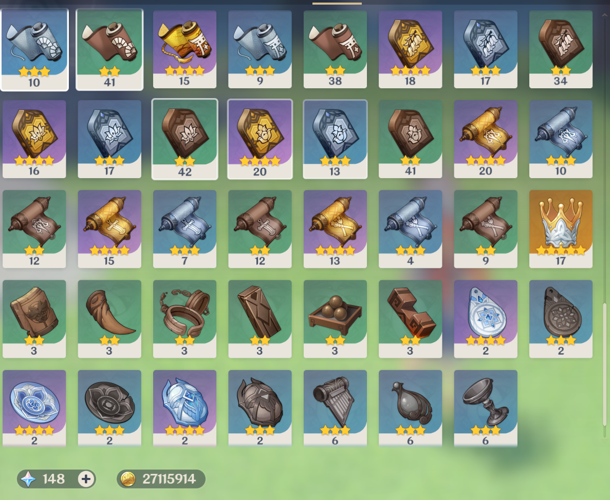 [NA] Genshin Impact C6 Nilou + R1 BIS Signature Weapon + Furina AR53 AMERICA Starter Account-Mobile Games Starter