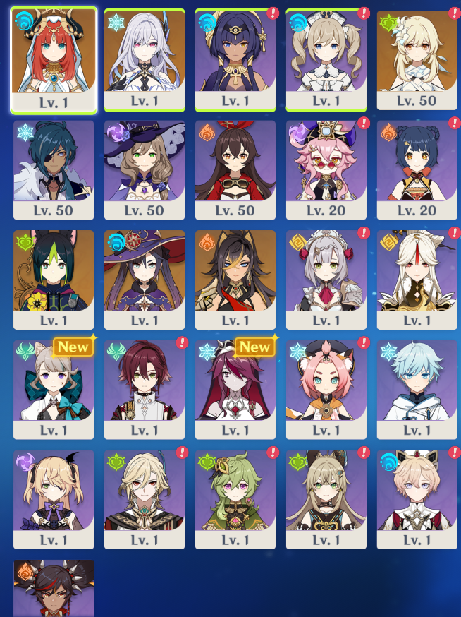 [NA] Genshin Impact C6 Nilou + R1 BIS Signature Weapon + Skirk AR52 AMERICA Starter Account-Mobile Games Starter