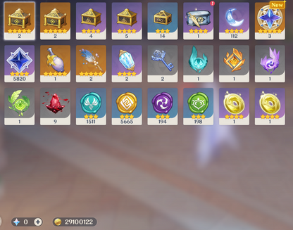 [NA] Genshin Impact C6 Nilou + R1 BIS Signature Weapon + Skirk AR52 AMERICA Starter Account-Mobile Games Starter