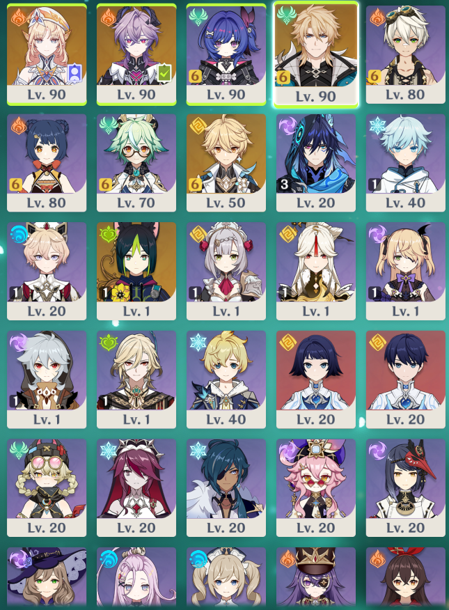 [NA] Genshin Impact C6 R1 Varka + Signature + Nicole Durin + 31 intertwined Fate AR57 AMERICA Farmed Account-Mobile Games Starter