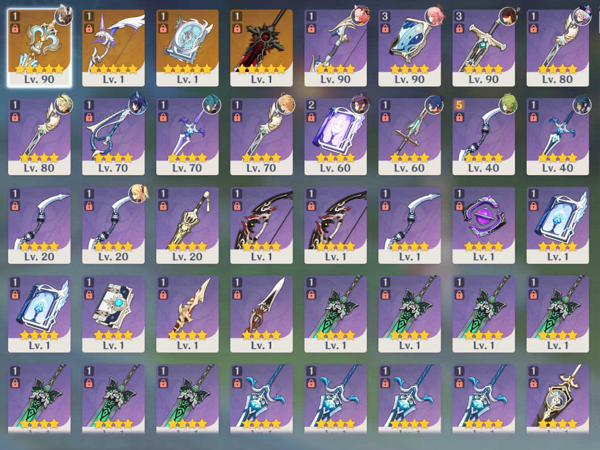 [NA] Genshin Impact C6 Sandrone + Signature Weapon + Yae Miko AR56 AMERICA Starter Farmed Account-Mobile Games Starter