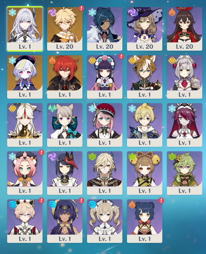 [NA] Genshin Impact C6 Skirk AR52 AMERICA Starter Farmed Account-Mobile Games Starter