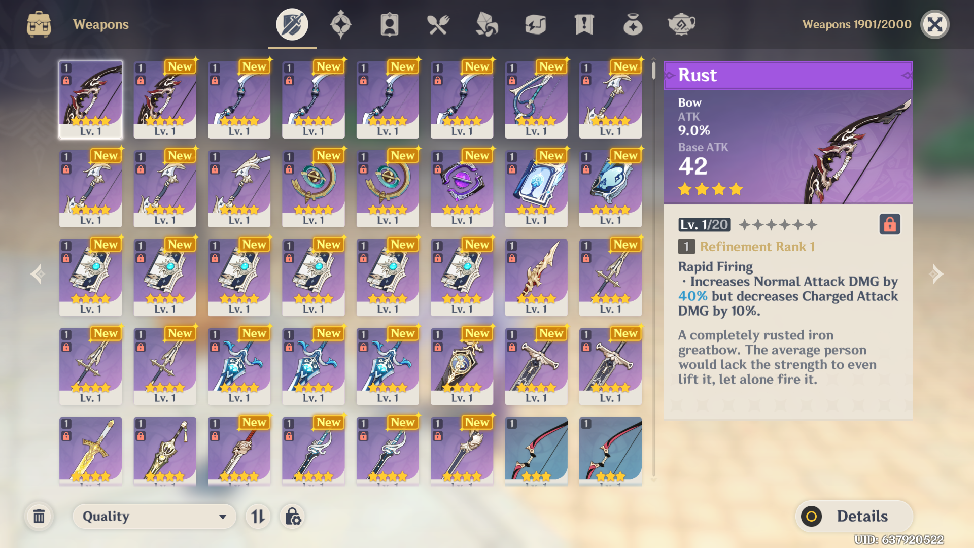 [NA] Genshin Impact C6 Skirk AR52 AMERICA Starter Farmed Account-Mobile Games Starter