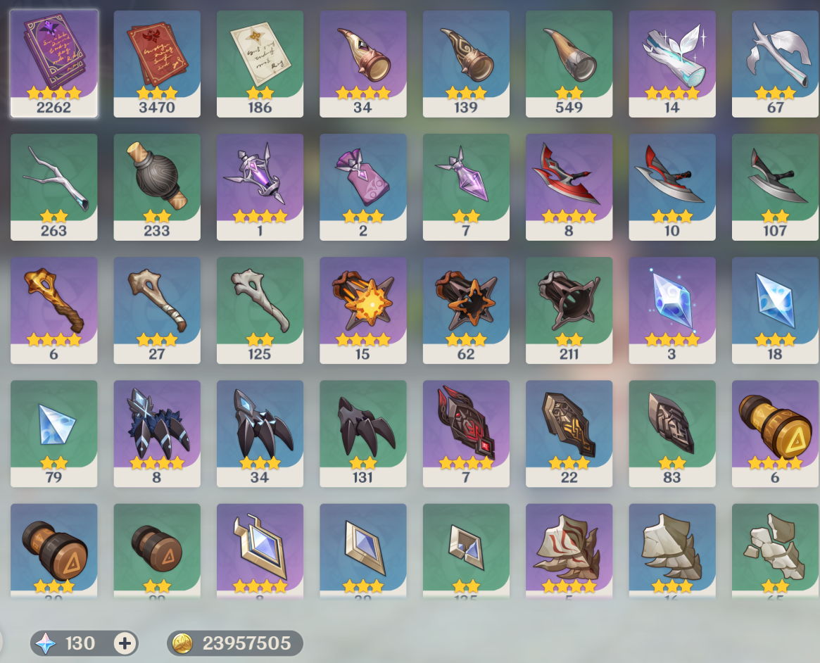 [NA] Genshin Impact C6 Varesa + BiS Signature Weapon LV90 Max Talent + Artifact AR56 AMERICA Starter Farmed Account-Mobile Games Starter