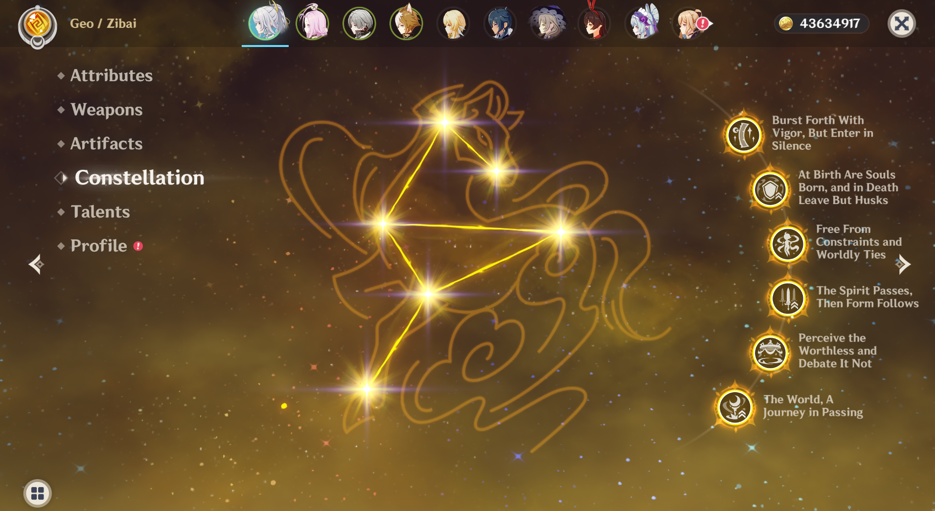 [NA] Genshin Impact C6 Zibai + BiS Signature Weapon AR56 AMERICA Starter Farmed Account-Mobile Games Starter