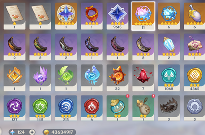 [NA] Genshin Impact C6 Zibai + BiS Signature Weapon AR56 AMERICA Starter Farmed Account-Mobile Games Starter