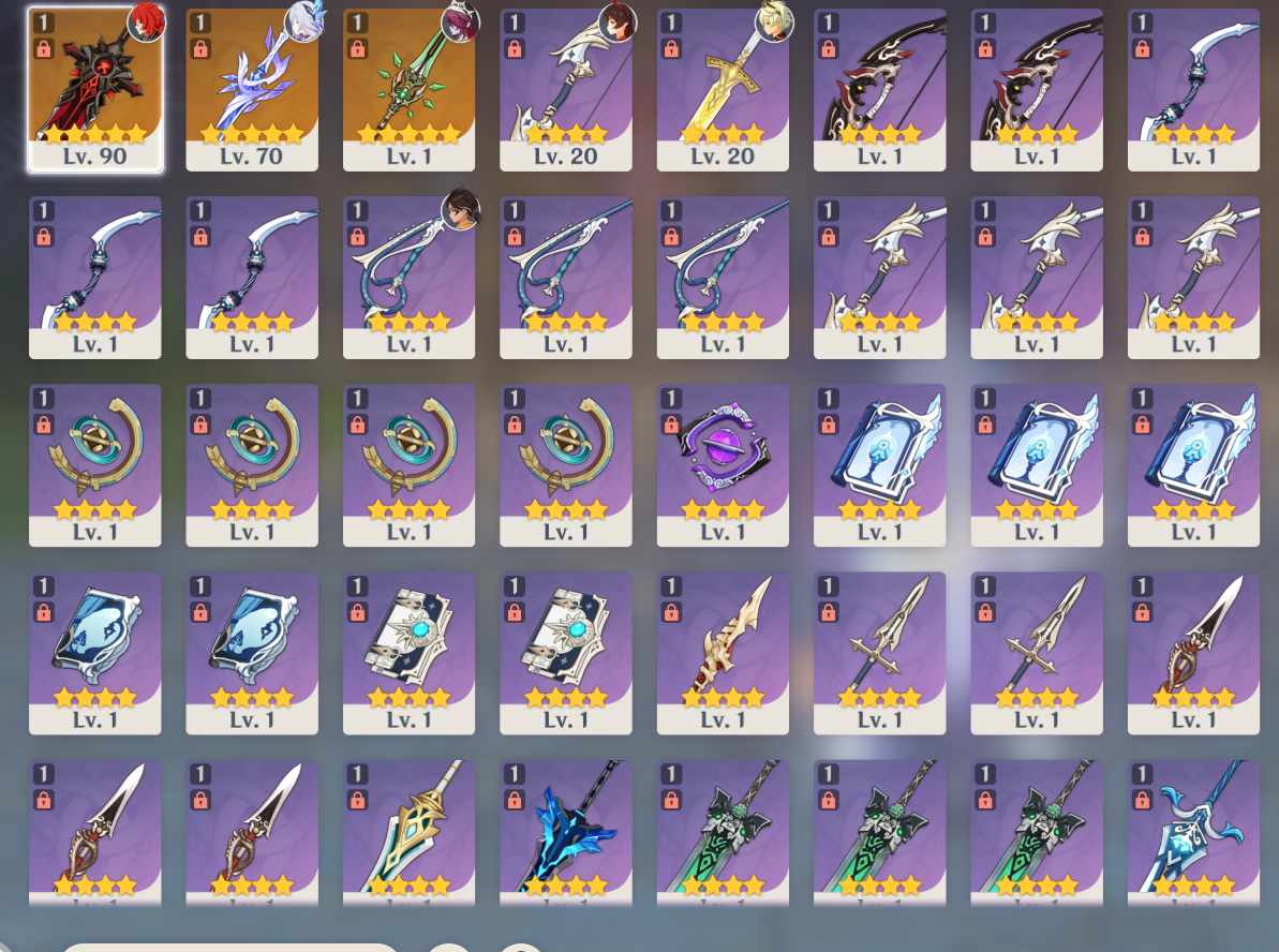 [NA] Genshin Impact C6 Skirk + BiS Signature Weapon + 80 Intertwined Fate AR56 AMERICA Starter Farmed Account-Mobile Games Starter