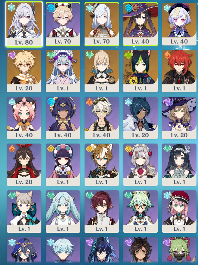 [NA] Genshin Impact LV80 C6 Skirk + BiS Signature Weapon + Shenhe + BiS AR54 AMERICA Starter Farmed Account-Mobile Games Starter