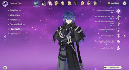 [NA] Genshin Impact LV90 C6 Flins + BiS Signature Weapon + Yelan + BiS + 25 Intertwined Fate AR56 AMERICA Starter Farmed Account 70/90-Mobile Games Starter