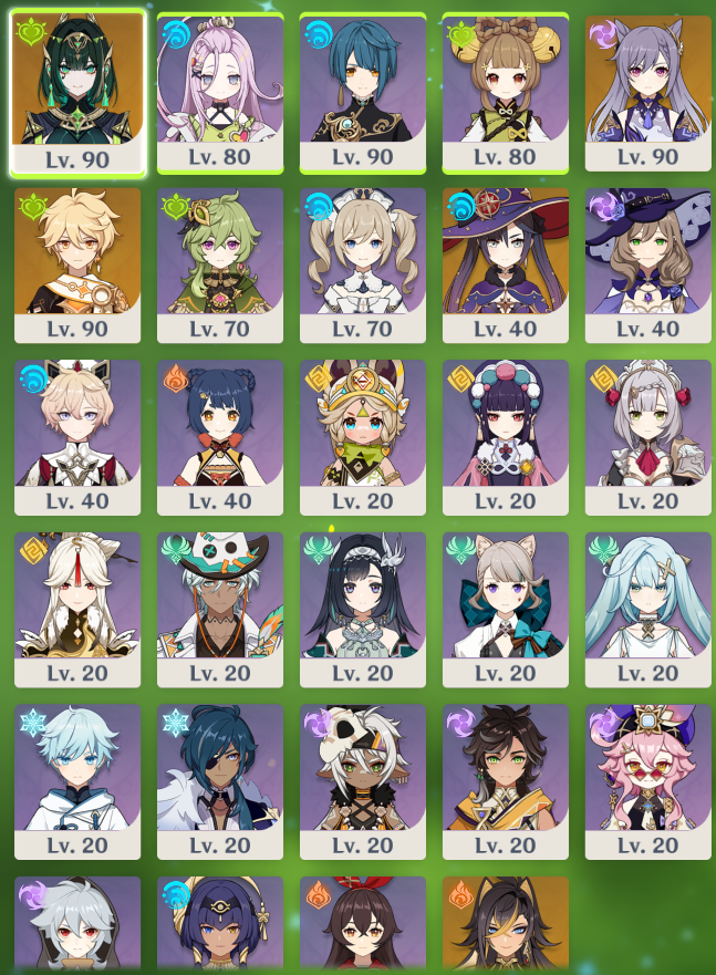 [NA] Genshin Impact LV90 C6 Nefer + BiS Signature Weapon AR56 AMERICA Starter Farmed Account-Mobile Games Starter