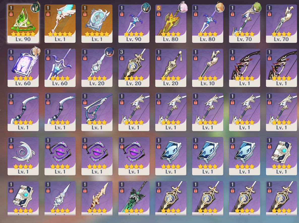 [NA] Genshin Impact LV90 C6 Nefer + BiS Signature Weapon AR56 AMERICA Starter Farmed Account-Mobile Games Starter