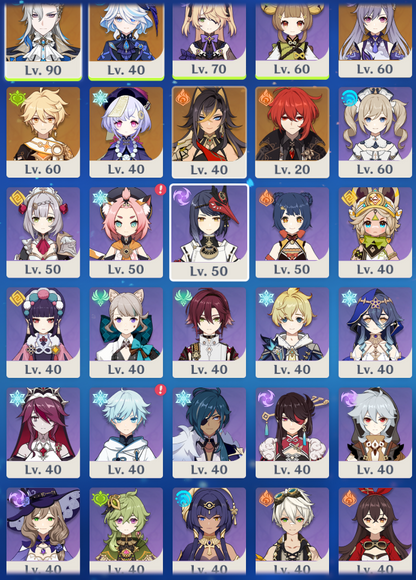 [NA] Genshin Impact LV90 C6 Neuvillette + BiS Signature + Furina AR55 AMERICA Endgame Starter Account-Mobile Games Starter