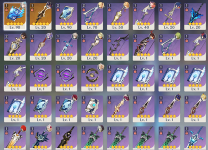 [NA] Genshin Impact LV90 C6 Neuvillette + BiS Signature + Furina AR55 AMERICA Endgame Starter Account-Mobile Games Starter