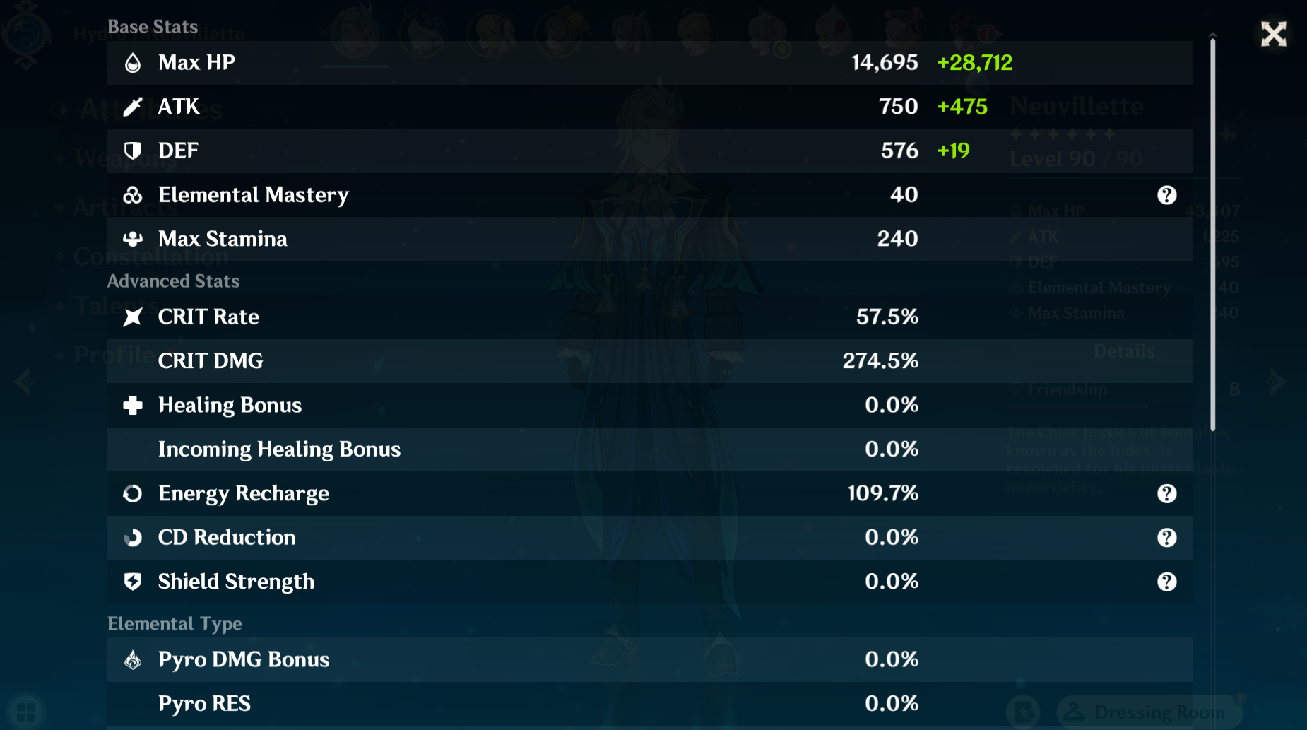 [NA] Genshin Impact LV90 C6 Neuvillette + BiS Signature + Furina AR55 AMERICA Endgame Starter Account-Mobile Games Starter