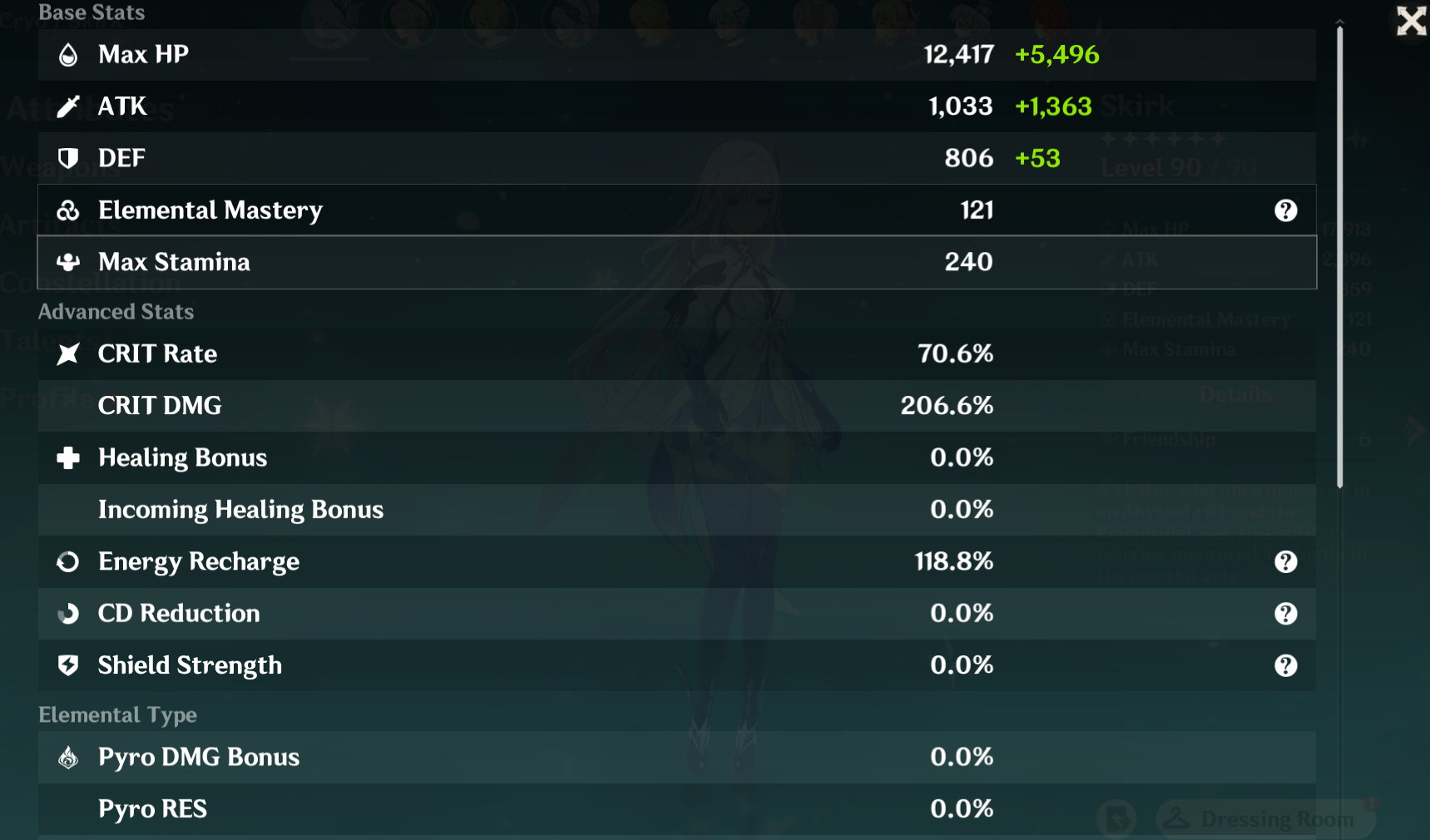 [NA] Genshin Impact LV90 C6 Skirk + BiS Signature Weapon AR54 AMERICA Starter Farmed Account-Mobile Games Starter