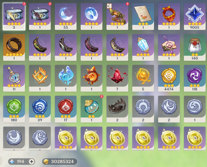 [NA] Genshin Impact LV90 C6 Skirk + BiS Signature Weapon AR54 AMERICA Starter Farmed Account-Mobile Games Starter