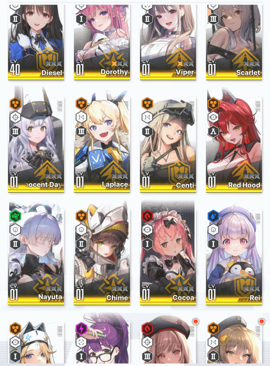 [NA] GODDESS OF VICTORY NIKKE 13SSR+Pity Nayuta+Scarlet+Red Hood+Skin+Dorothy+Viper+Laplace+Rei++ starter account-Mobile Games Starter