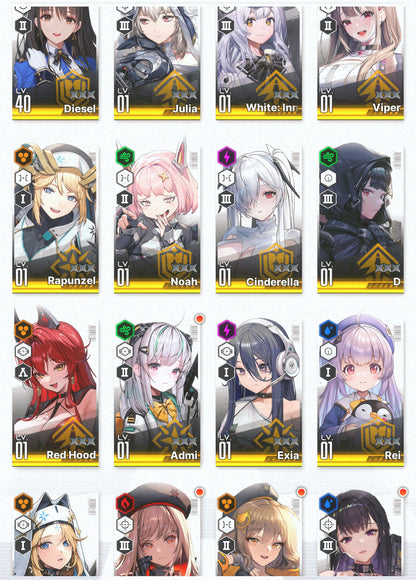 [NA] GODDESS OF VICTORY NIKKE 13SSR+Pity Red Hood+Skin+Cinderella++ starter account-Mobile Games Starter