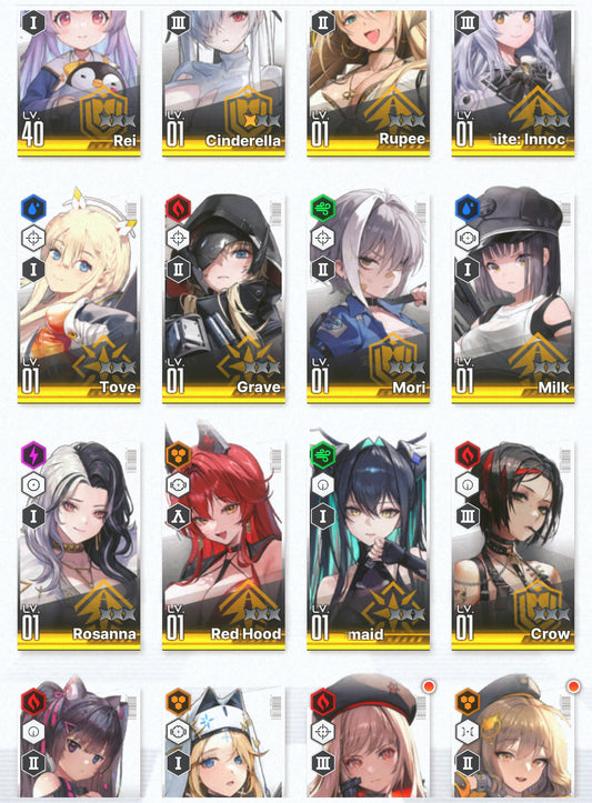 [NA] GODDESS OF VICTORY NIKKE 14SSR+Pity Red Hood+Skin+Cinderella+Grave+Little Mermaid+Rei++ starter account-Mobile Games Starter