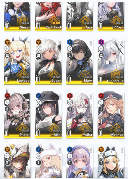 [NA] GODDESS OF VICTORY NIKKE 16SSR MLB 4X Red Hood+Skin+Cinderella+Aria+Ludmilla+Yulha+Milk+Laplace+Rei++ starter account-Mobile Games Starter