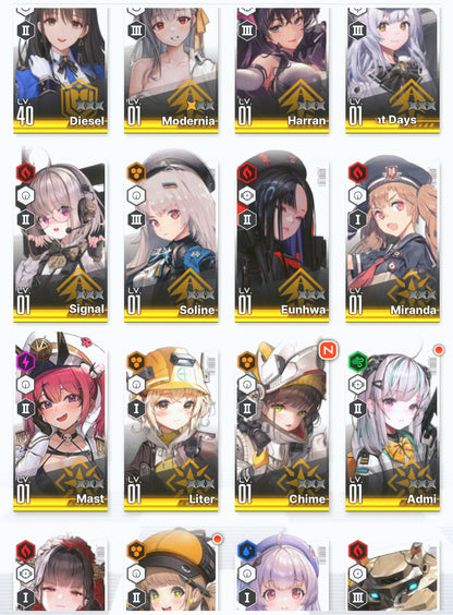 [NA] GODDESS OF VICTORY NIKKE 16SSR+Pity 2x Modernia+skin+Liter+Harran+Novel+Rei++ starter account-Mobile Games Starter