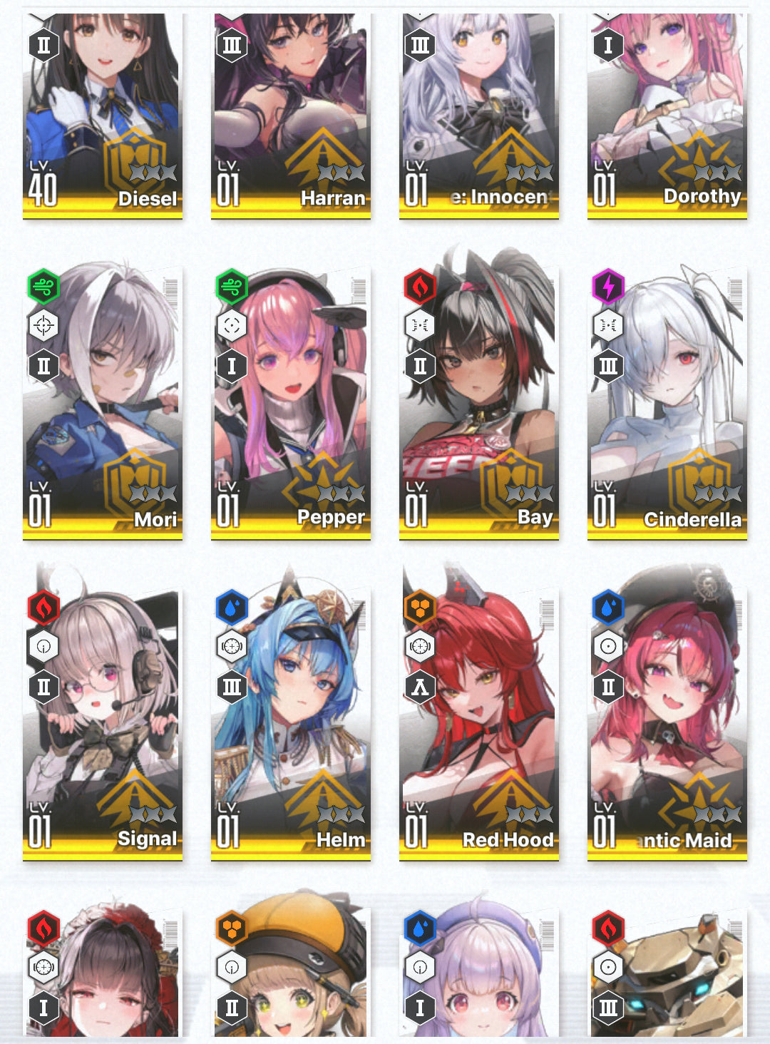 [NA] GODDESS OF VICTORY NIKKE 17SSR Red Hood+Skin+Cinderella+Dorothy+Harran+Pepper+Signal+Novel+Rei++ starter account-Mobile Games Starter