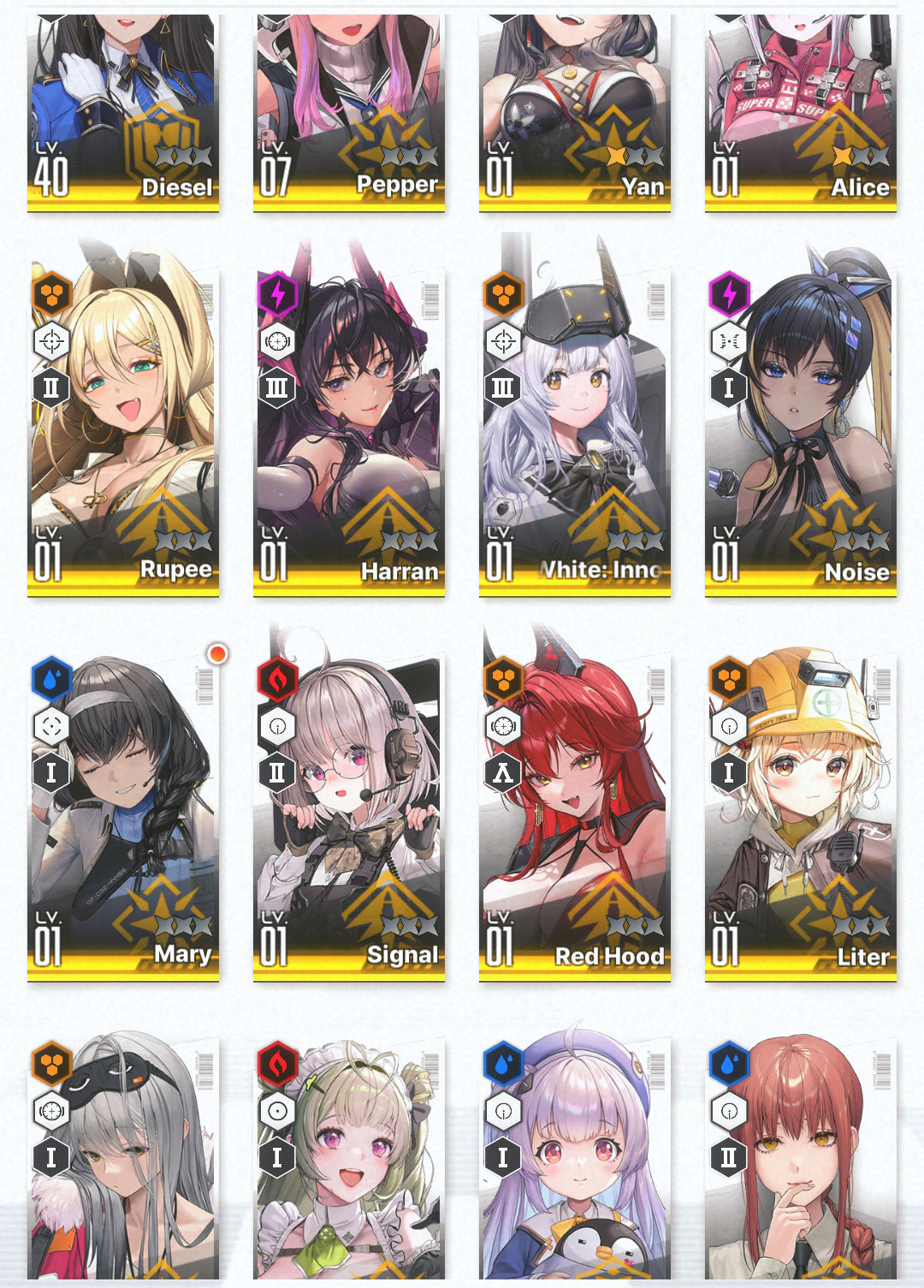 [NA] GODDESS OF VICTORY NIKKE 17SSR+Pity Red Hood+Skin+Makima+Coatoff+Liter+Harran++ starter account-Mobile Games Starter