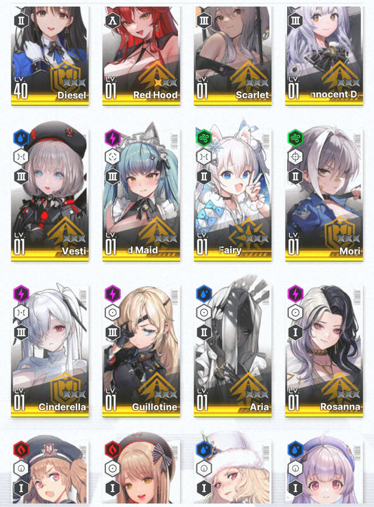 [NA] GODDESS OF VICTORY NIKKE 18SSR Limited Anne+2 Red Hood+Skin+Cinderella+Scarlet+Rei++ starter account-Mobile Games Starter