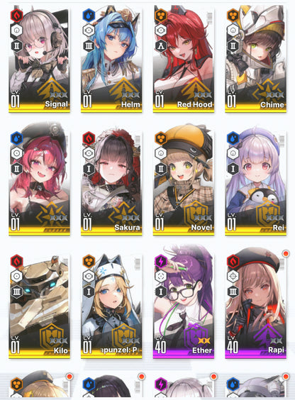 [NA] GODDESS OF VICTORY NIKKE 18SSR Red Hood+Skin+Cinderella+Dorothy+Harran+Pepper+Signal+Novel+Rei++ starter account-Mobile Games Starter