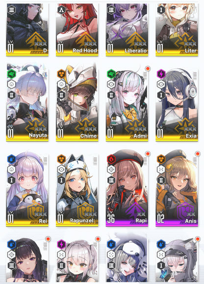 [NA] GODDESS OF VICTORY NIKKE 18SSR+Pity Liberalio+Nayuta+Red Hood+Skin+Cinderella+Liter+ starter account-Mobile Games Starter