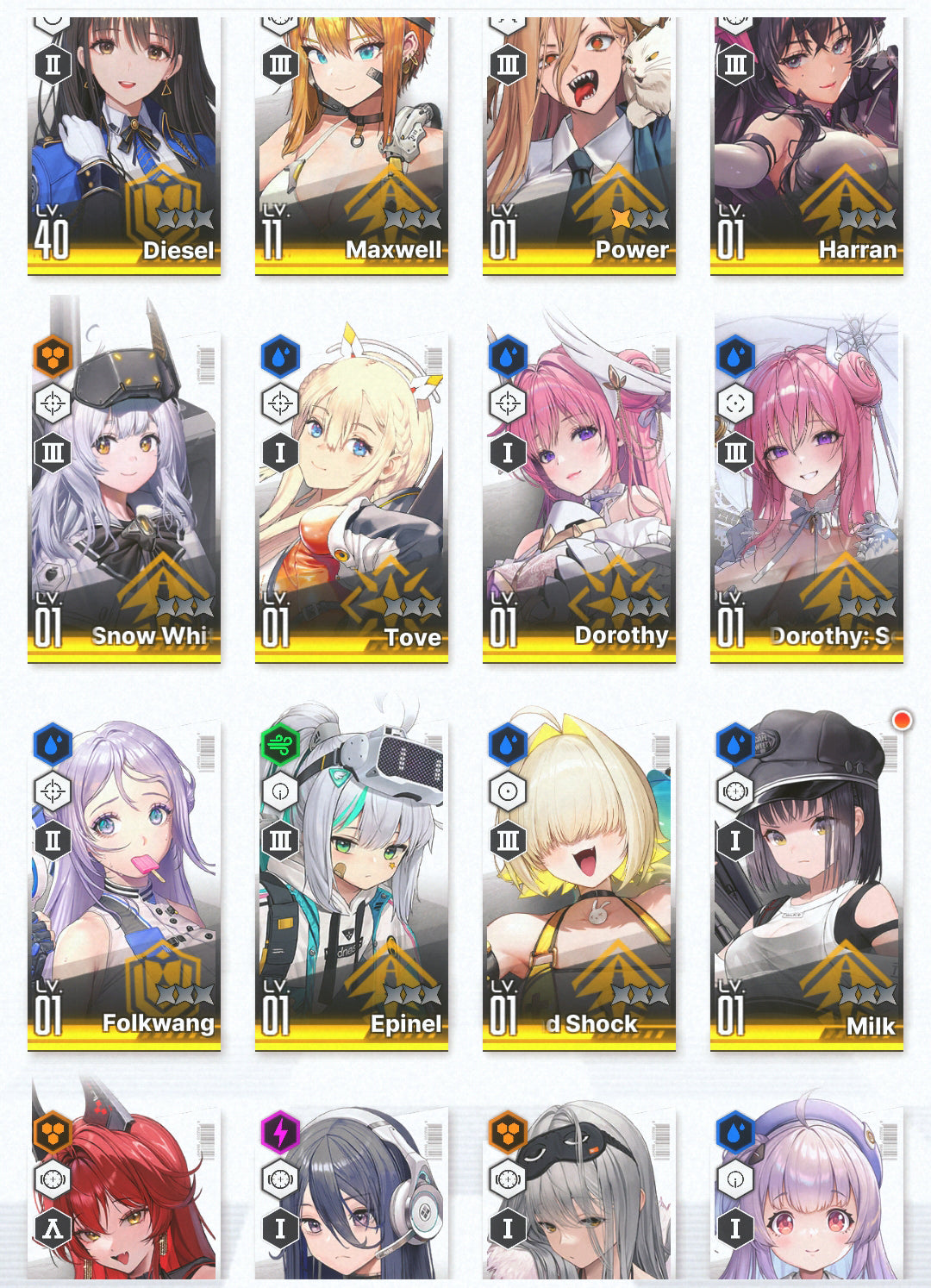 [NA] GODDESS OF VICTORY NIKKE 18SSR+Pity Red Hood+Skin+Makima+Coatoff+Power+Limited Dorothy: Serendipity+Dorothy+Elegg: Boom and Shock+Harran+ starter account-Mobile Games Starter