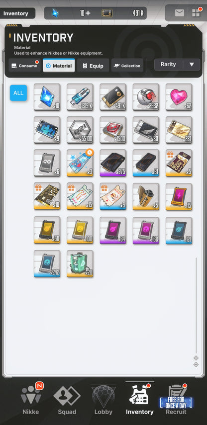 [NA] GODDESS OF VICTORY NIKKE 18SSR+Pity Red Hood+Skin+Modernia+Liter+Dorothy+Privaty+Julia+Epinel+Rei++ starter account-Mobile Games Starter